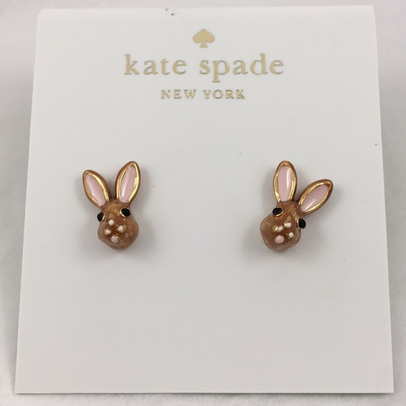 kate spade rabbit earrings